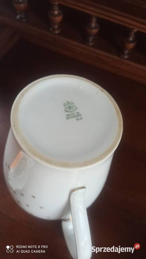 Dzbanek do kawy Z manufaktury BG Kjbenhavn Made pomorskie