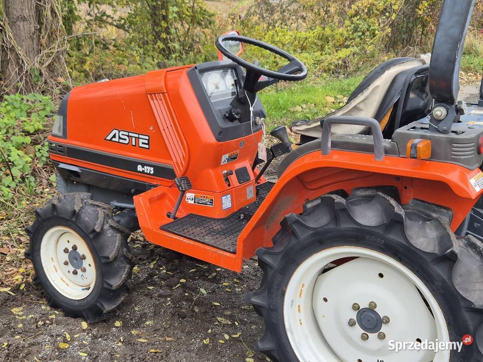 Traktorek traktor KUBOTA ASTE A175D 17 dolnośląskie Małuszyn sprzedam