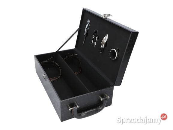 Ekskluzywna Walizka na Wino na 2 butelki z śląskie Ostrowy nad Okszą