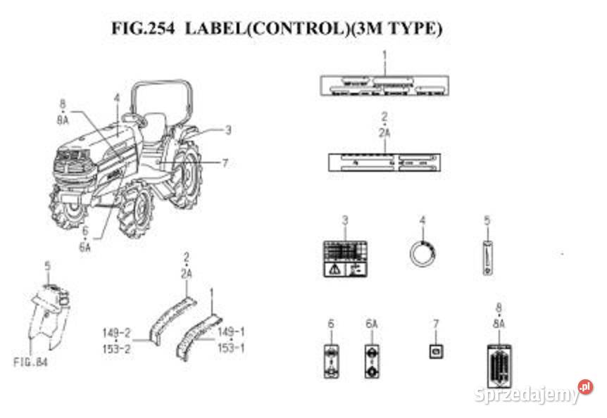 ISEKI TG5330 TG5390 TG5470 katalog części Kielce