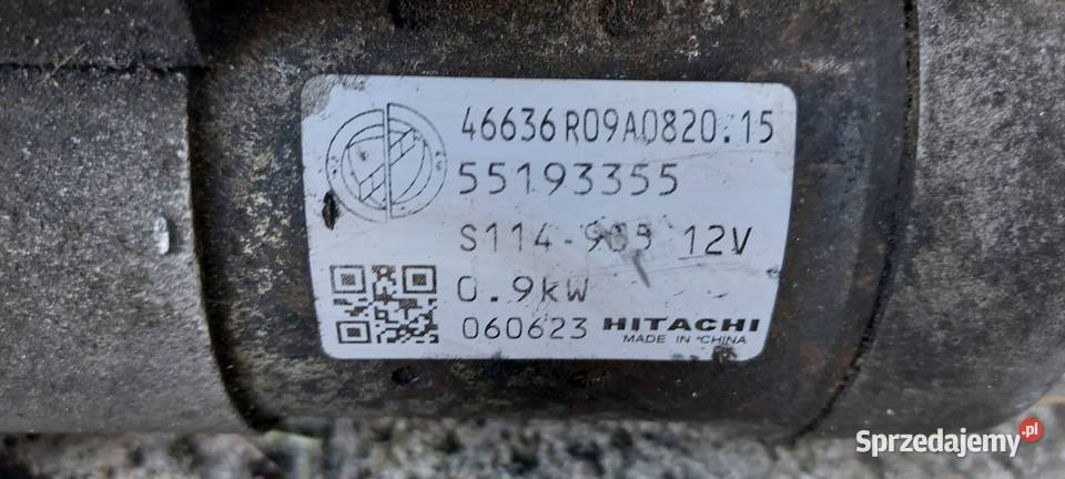 Rozrusznik 55193355 Fiat Mazda Ford 11 12 Motoryzacja Szczecin