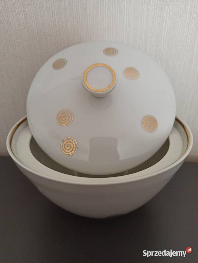 Bombonierka cukiernica ANTYK porcelana Weimar