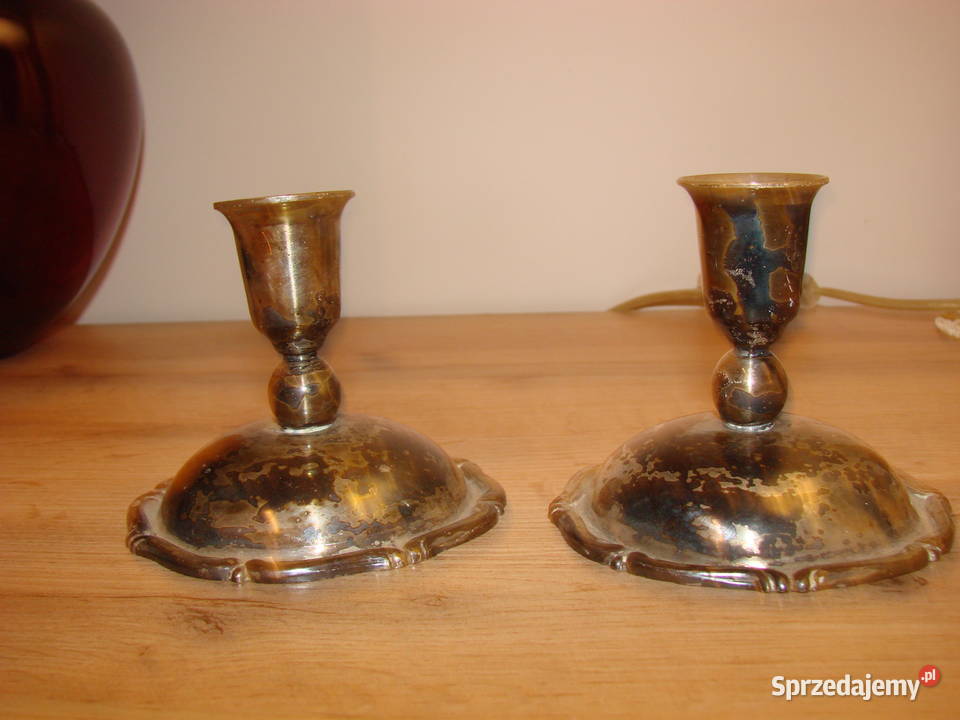 małe świeczniki plater pomorskie Pruszcz Gdański