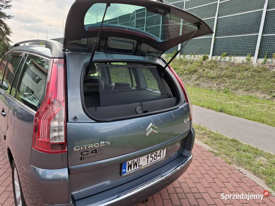 Citroen C4 Grand Picasso 2009r 20hdi 150 manual Zielonka
