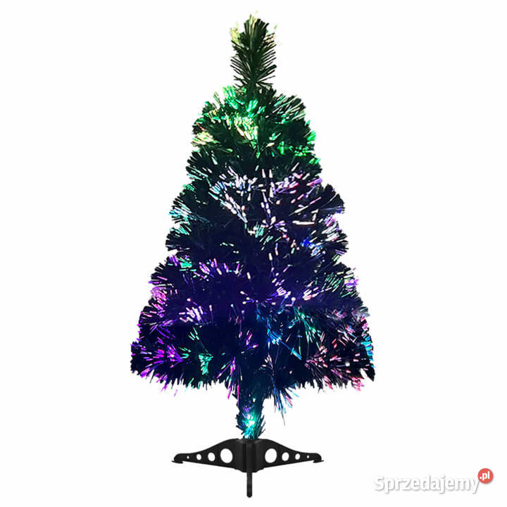 vidaXL Sztuczna choinka z lampkami Warszawa