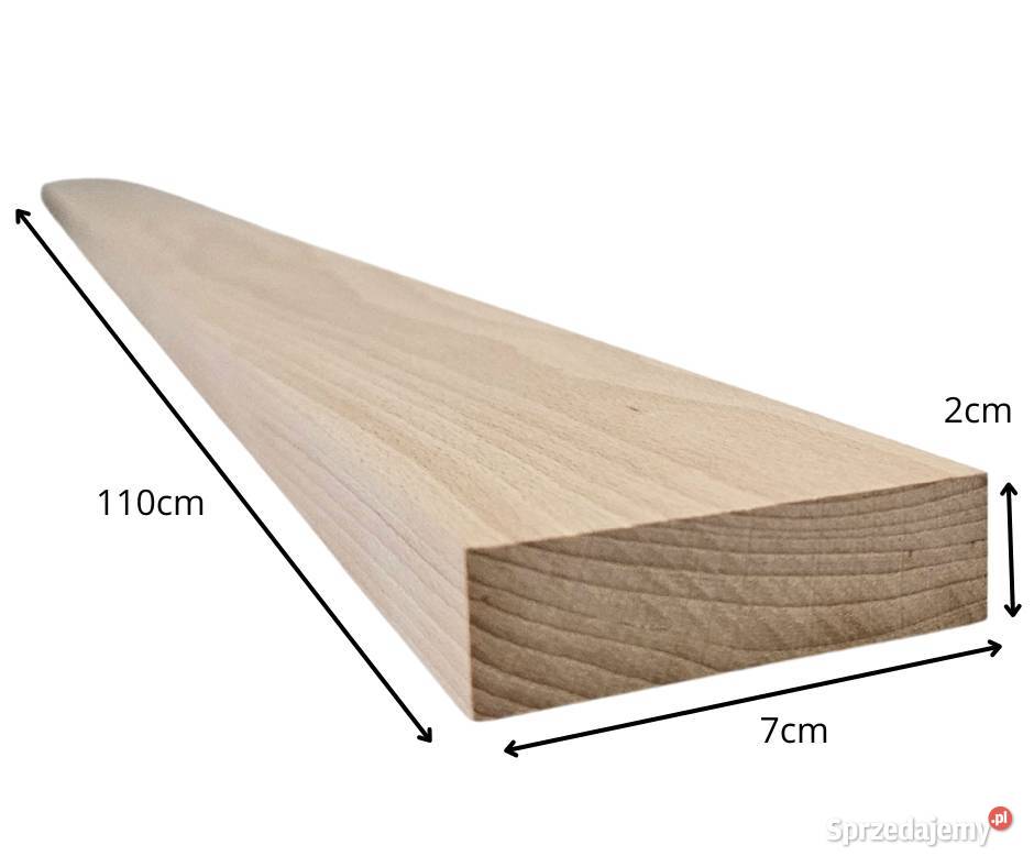 Listwa Bukowa 7x2 Gdów sprzedam