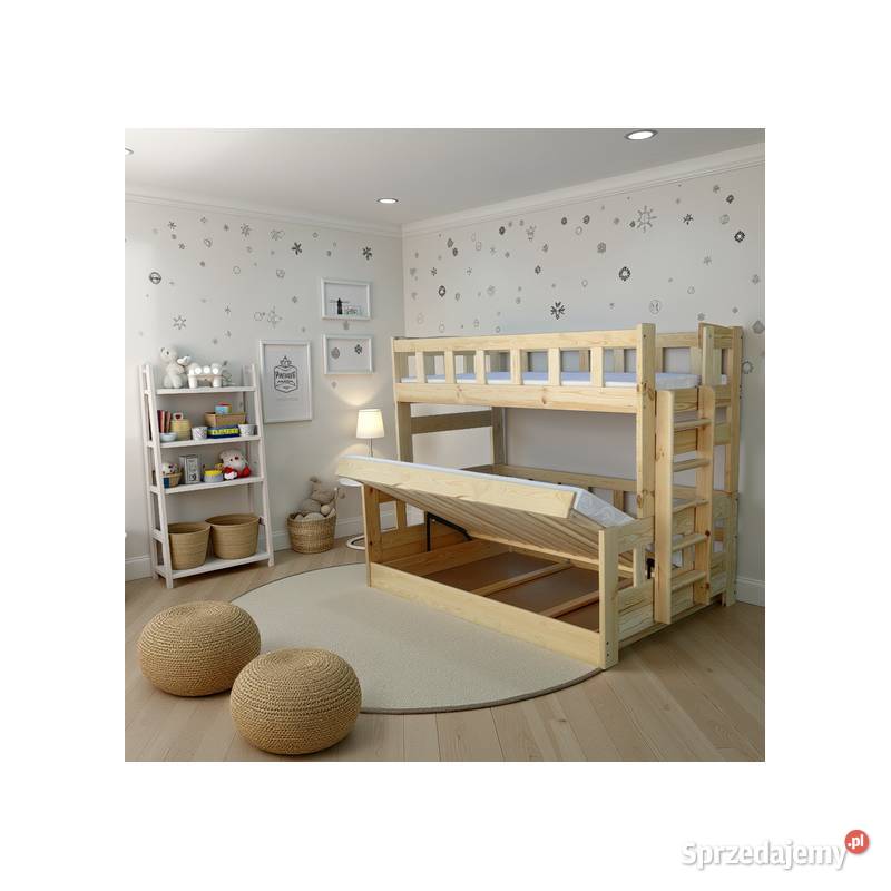 Łóżko piętrowe MIDAS mega mocne i bezpieczne Prudnik