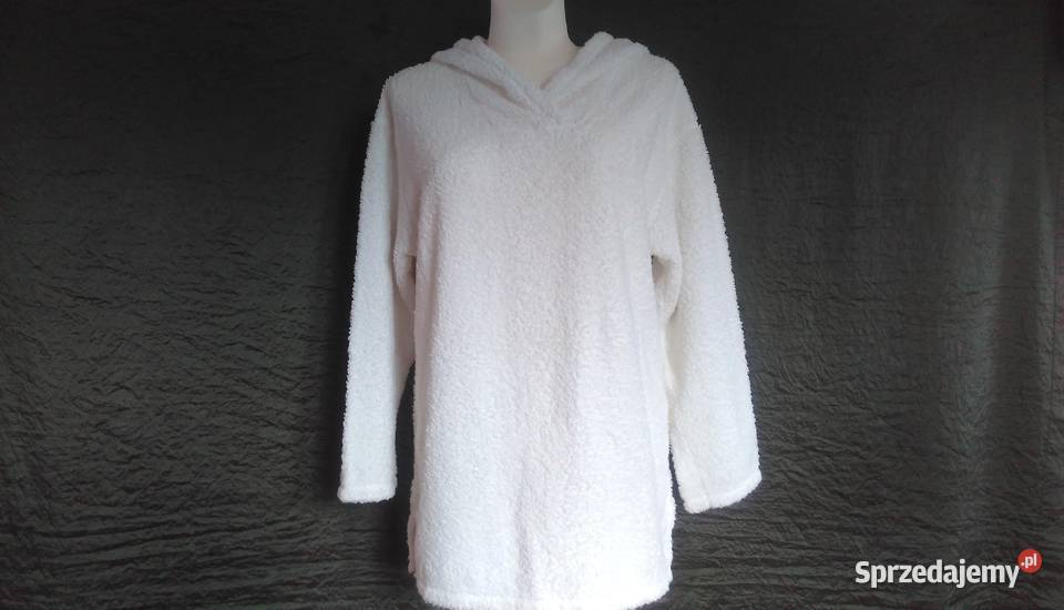 Ręcznik biały Bluza frotte KAPTUR r 3638 Unisex Białystok sprzedam