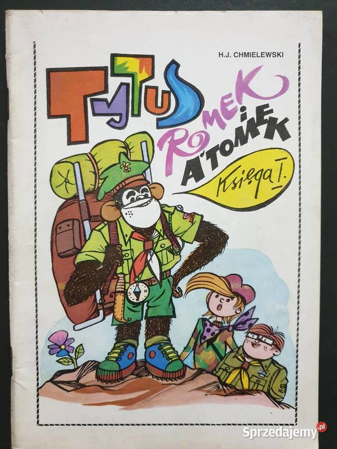 Tytus Romek i ATomek księga I wydI 1988 stan Gdynia