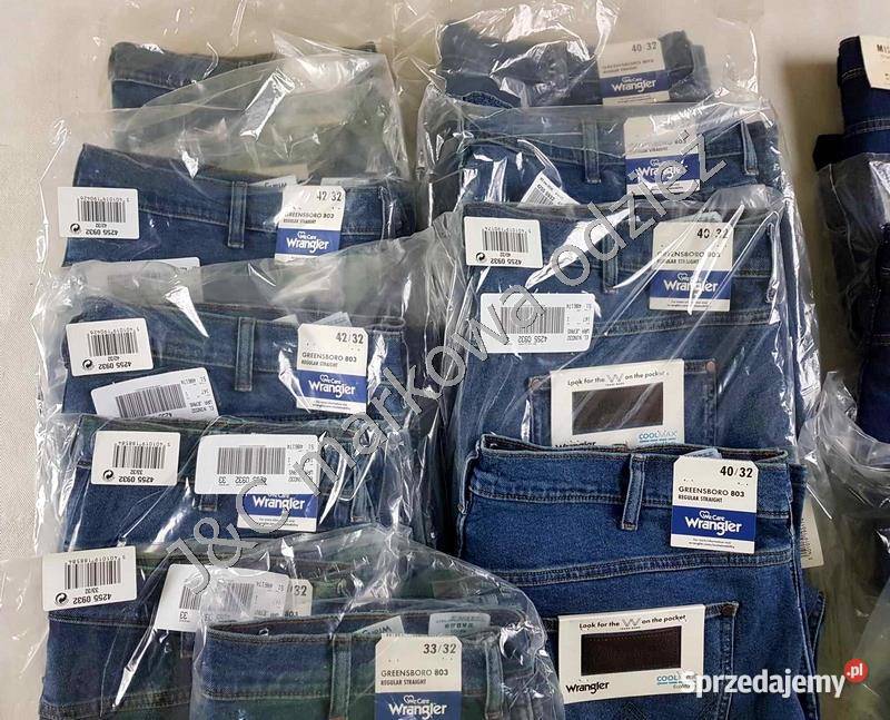 Hurt Markowe jeansy Wrangler Lee Mustang Levis Tarnowskie Góry sprzedam