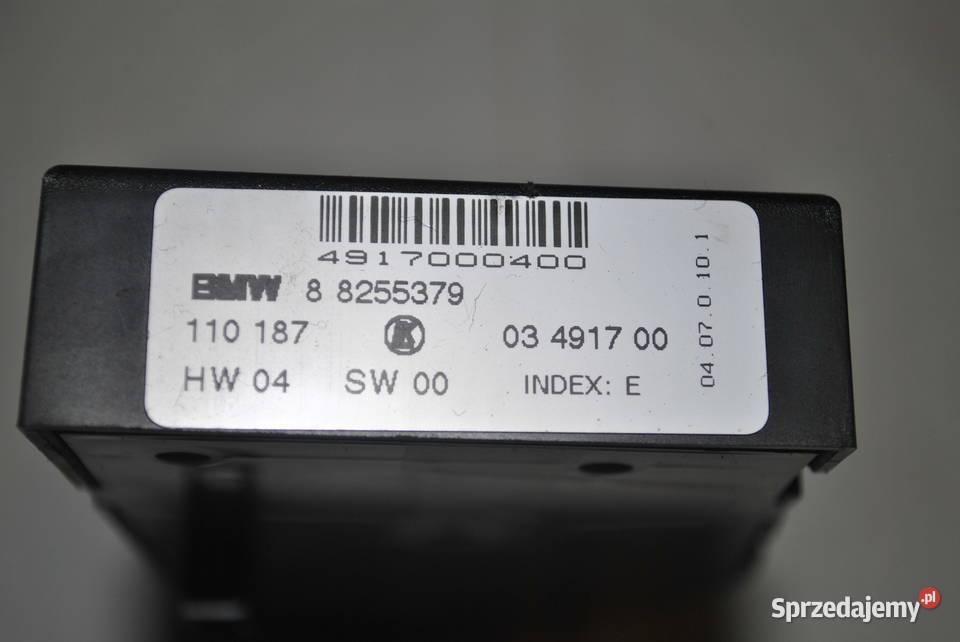 Panel sterowania elektrycznego fotela lewy BMW śląskie Poręba