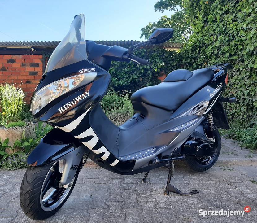 Zadbany duży skuter Kingway Eurostar 50ccm 2t Tuczno