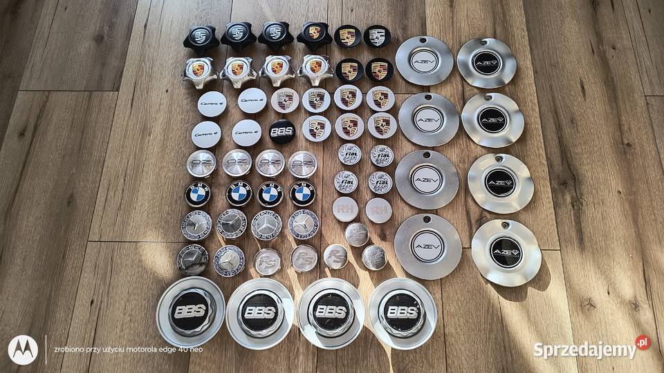 Dekielki kołpaczki Azev Bbs Porsche Rh Rial Oz i śląskie Bielsko-Biała