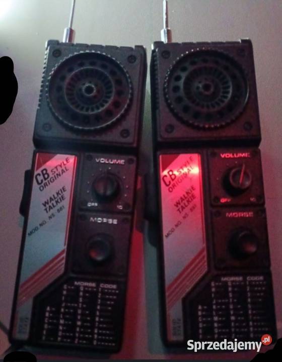 sprzedam krótkofalówki 3 sztuki jedna