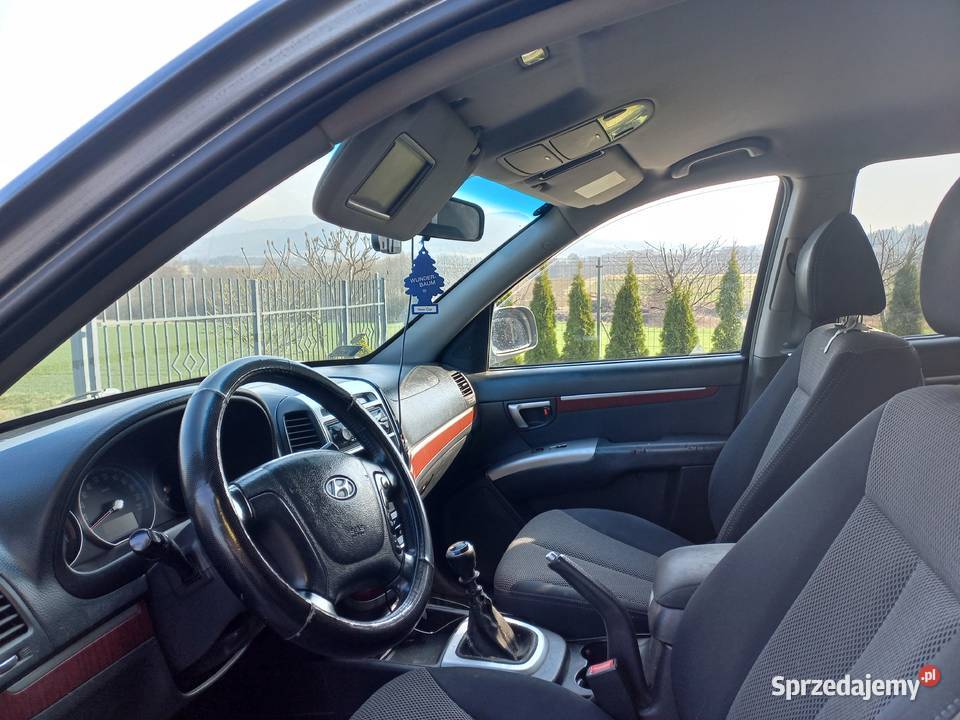 Hyundai Santa Fe 22 CRDi 2008r Napęd 4X4 Nowy Międzylesie