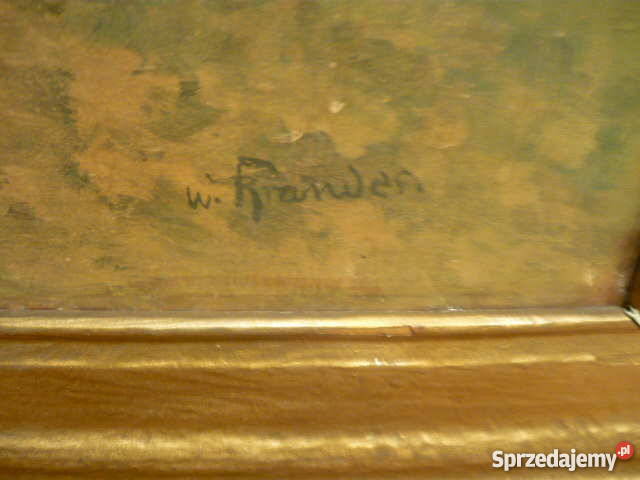 Obraz olejny Myszków