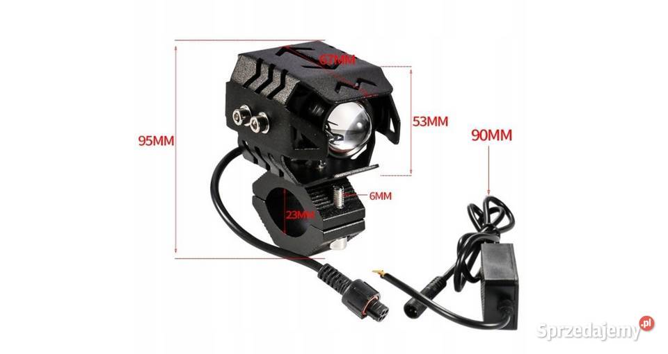 HALOGENY MOTOCYKLOWE LED 2 TURYSTYK Sosnowiec