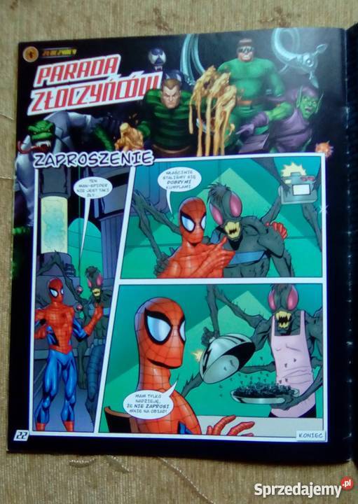 SPIDERMAN BOHATEROWIE I ZLOCZYŃCY 5 Piszczac