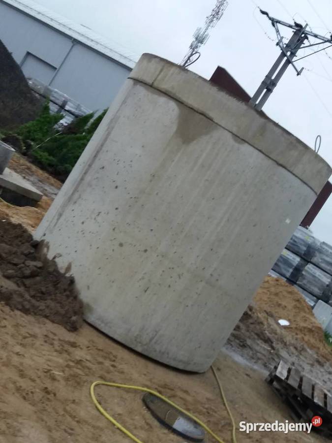Nowe szambo zbiornik 12 m3 40 ton nacisku wielkopolskie Konin