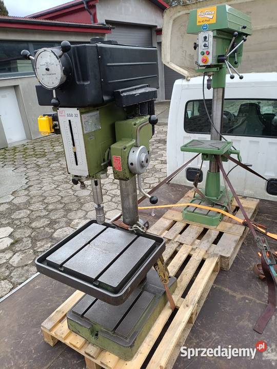 Wiertarka kolumnowa do metalu Huvema Mk 4 Knuth Maków Podhalański