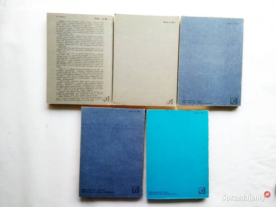 Polska Nowela Fantastyczna tomy 1 do 5