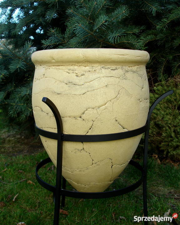 Mrozoodporna donica ceramiczna stojak 80 Jelenia Góra sprzedam