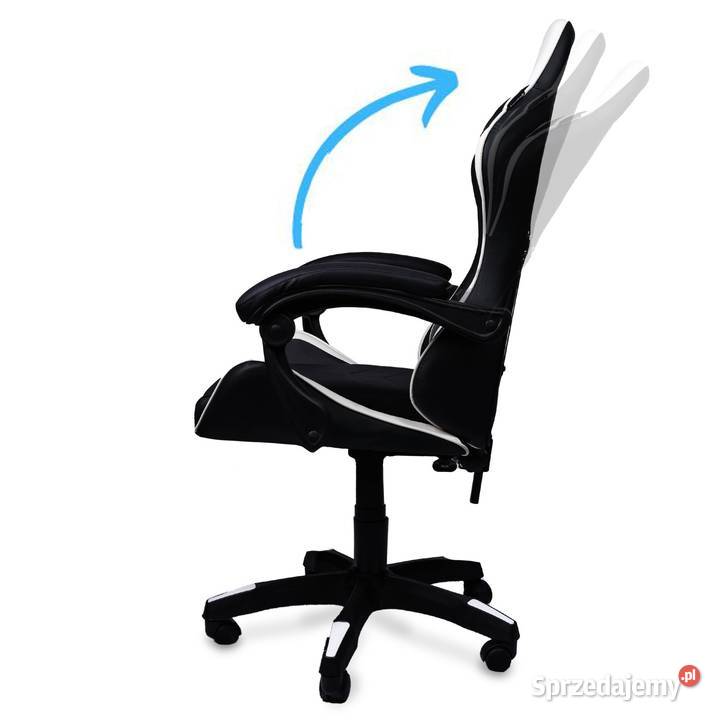 Fotel gamingowy krzesło obrotowe ekoskóra Fotele i krzesła obrotowe Dom i Ogród Poznań