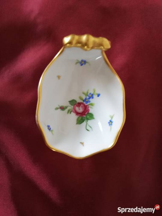 Mała paterka antyczna porcelana Gorlice