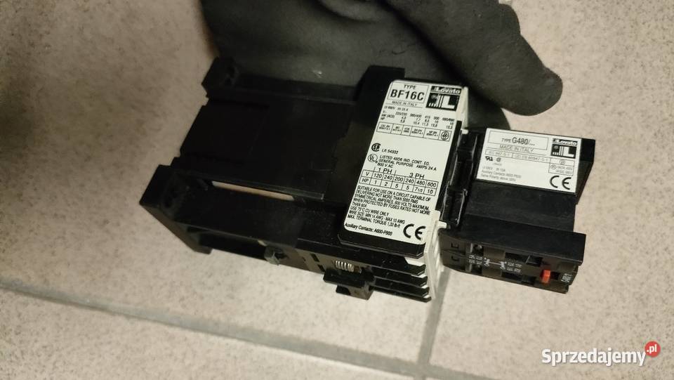 Stycznik mocy Lovato Electric model G480 zachodniopomorskie Szczecin