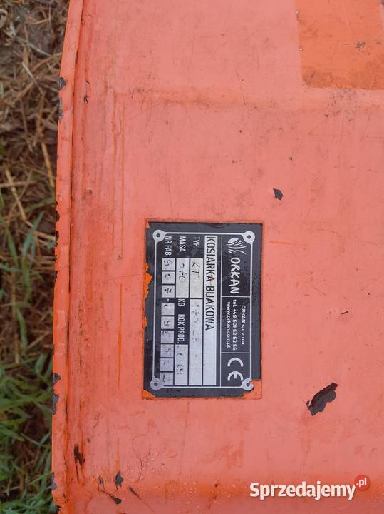 Kosiarka bijakowa Orkan 175 używana Zadroże sprzedam