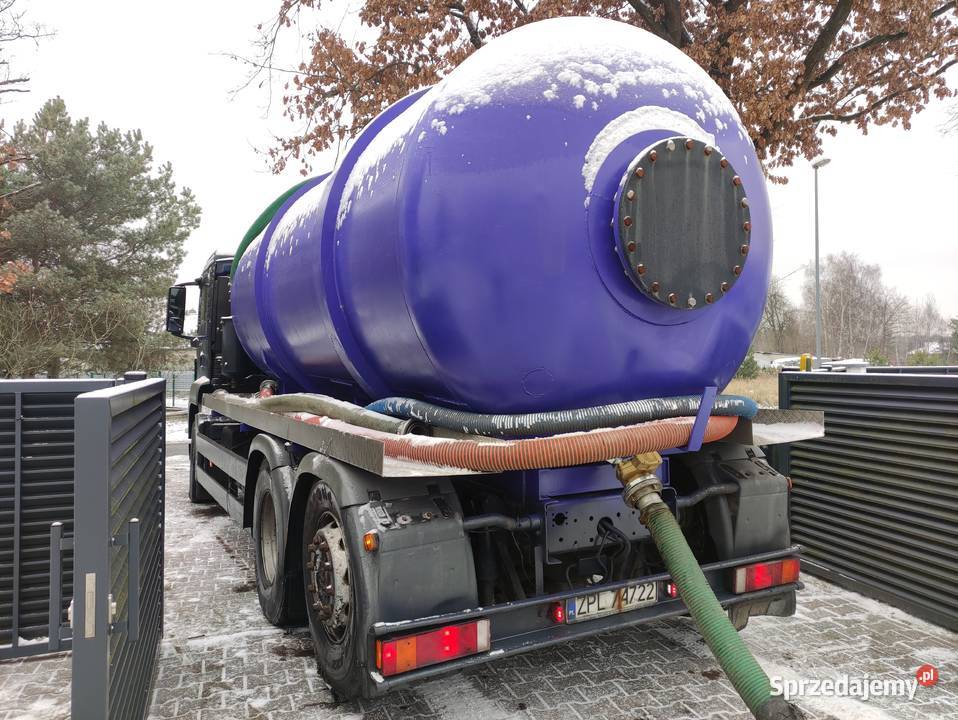 Man TGS 6x2 Asenizacyjny Specjalny 185m3 oś nie Szczecin