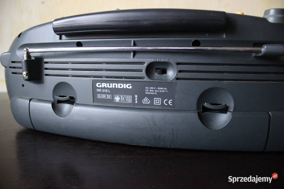 Radiomagnetofon Grundig RR316 L Sprawny 100 zachodniopomorskie Szczecin