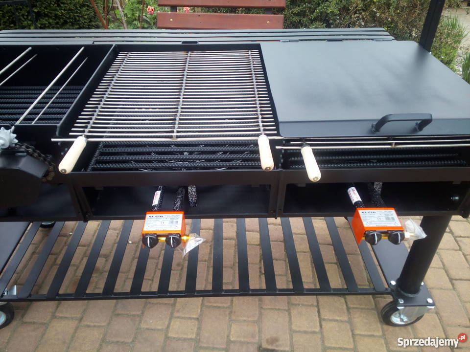 Gastronomiczny grill cateringowy GAZOWY WĘGLOWY Damasławek