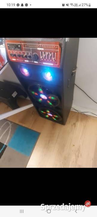 Głośniki 2x POMPO 1500w Rogiedle