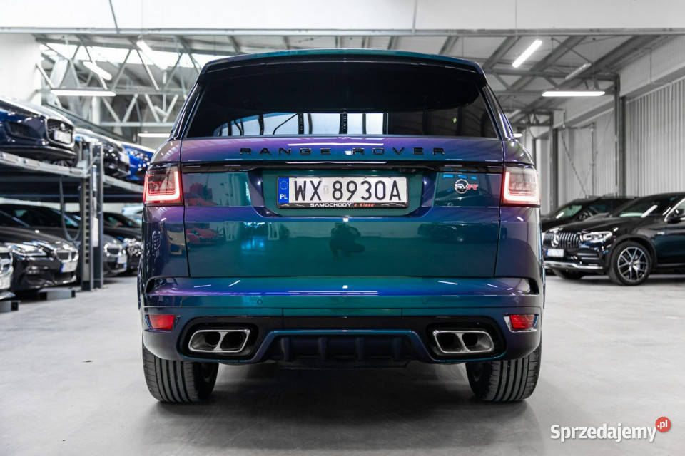 Land Rover Range Rover Sport SVR 50 V8 575 łopatki zmiany biegów Węgrzce sprzedam