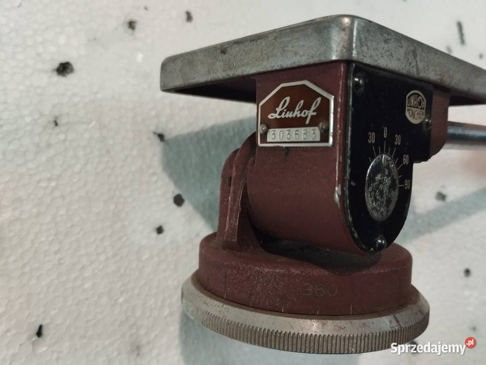 Głowica do statywu fotograficznego Linhof łódzkie Kamocin sprzedam