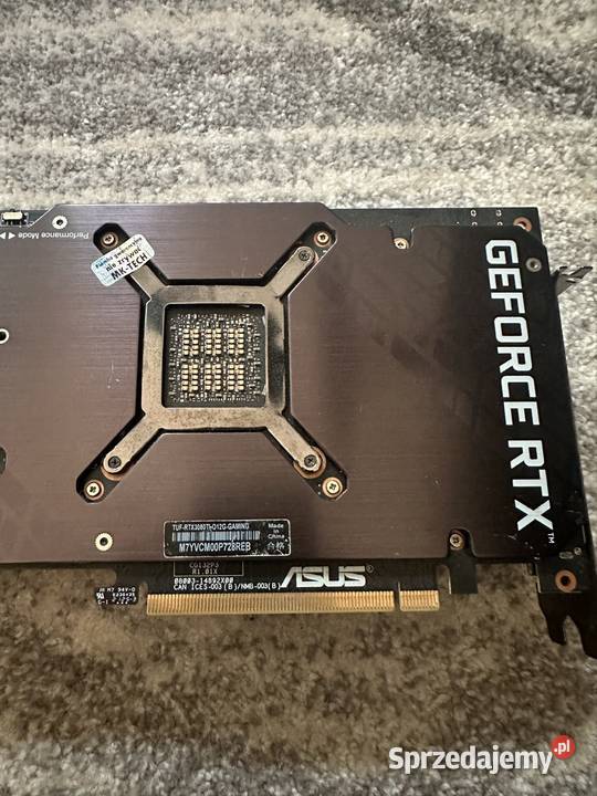 ASUS GeForce RTX 3080 Ti TUF GAMING OC LHR 12GB Jasło sprzedam