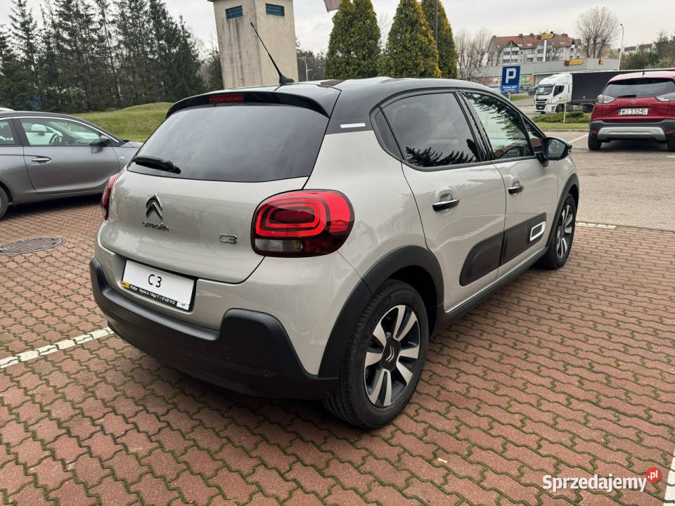 Citroen C3 12 Turbo 110 automat AT6 III 2016 16807km Giżycko