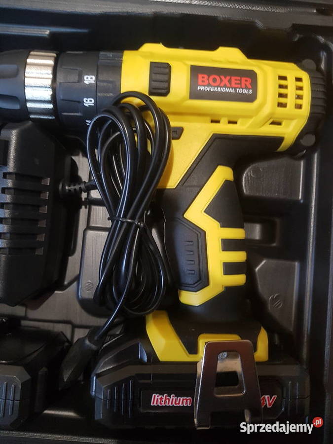 WIERTARKA WKRĘTARKA Z UDAREM 2xAKU 24V 22A Głogowa