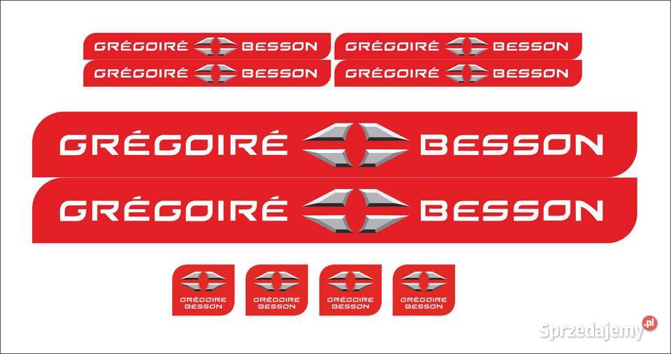 Naklejki gregoire besson różne Pleszew
