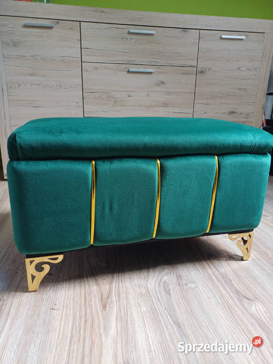 Nowa Pufa tapicerowana Glamour Dom i Ogród Bełżyce