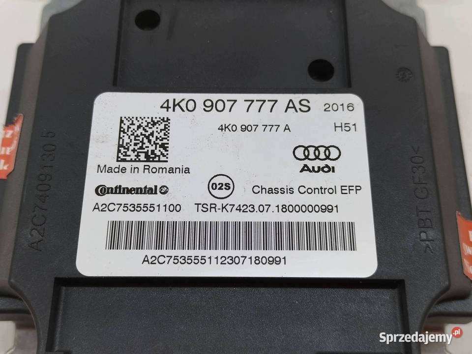 MODUŁ ZAWIESZENIA PNEUMATYCZNEGO 4K0907777AS