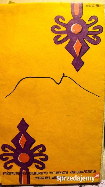 Tatrzański Park Narodowy mapa turystyczna 1984 kujawsko-pomorskie Chełmno sprzedam