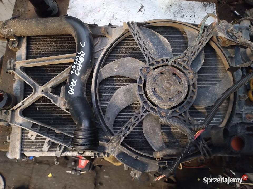 OPEL COMBO C 13CDTII komplet chłodnic wentylator Kielce