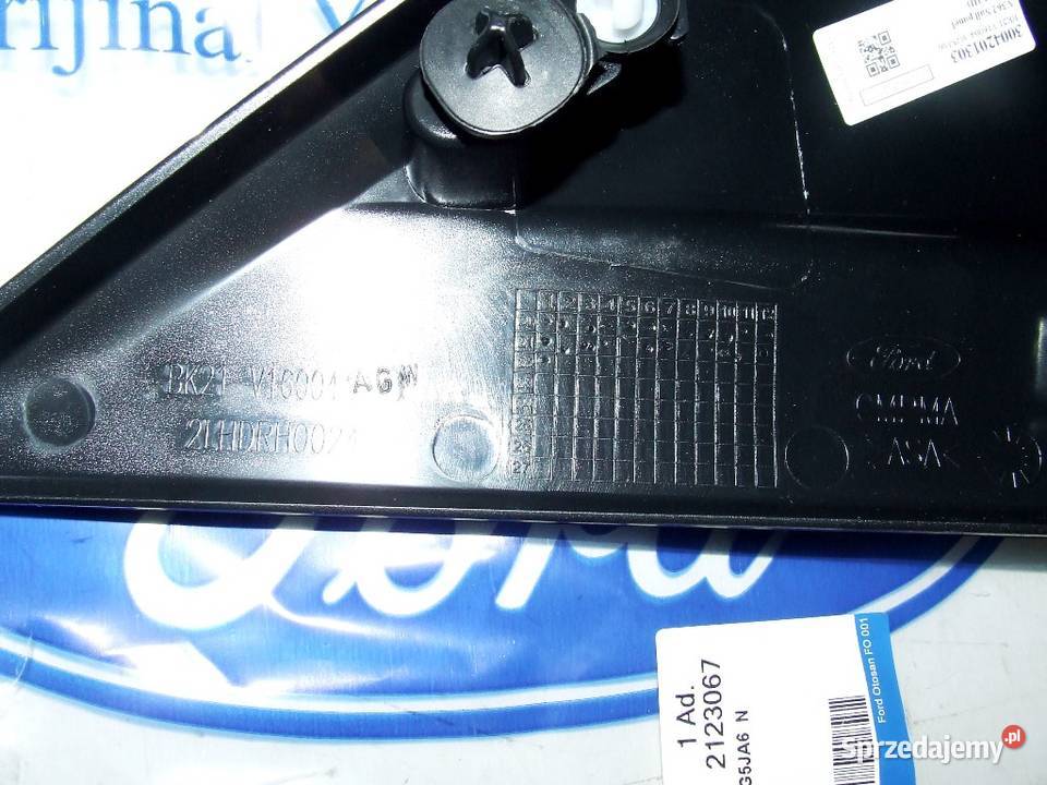 OBUDOWA TRÓJKĄT LUSTERKA PRAWA FORD TRANSIT Lusterka zewnętrzne Głogów sprzedam