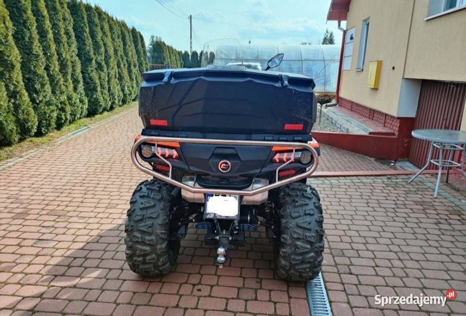 ZDERZAK BUMPER CF MOTO 850 1000 komplet 2 przód Pozostałe Partynia