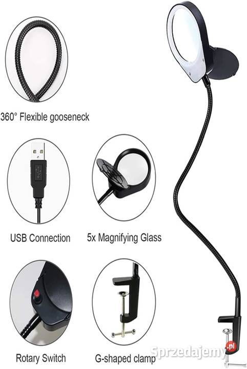 Szkło powiększające lampa Zawiercie