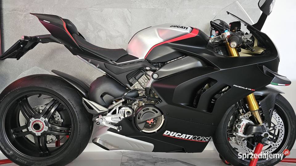 DUCATI Panigale V4 SP1 pierwszy właściciel Motocykle, skutery, quady dolnośląskie Środa Śląska