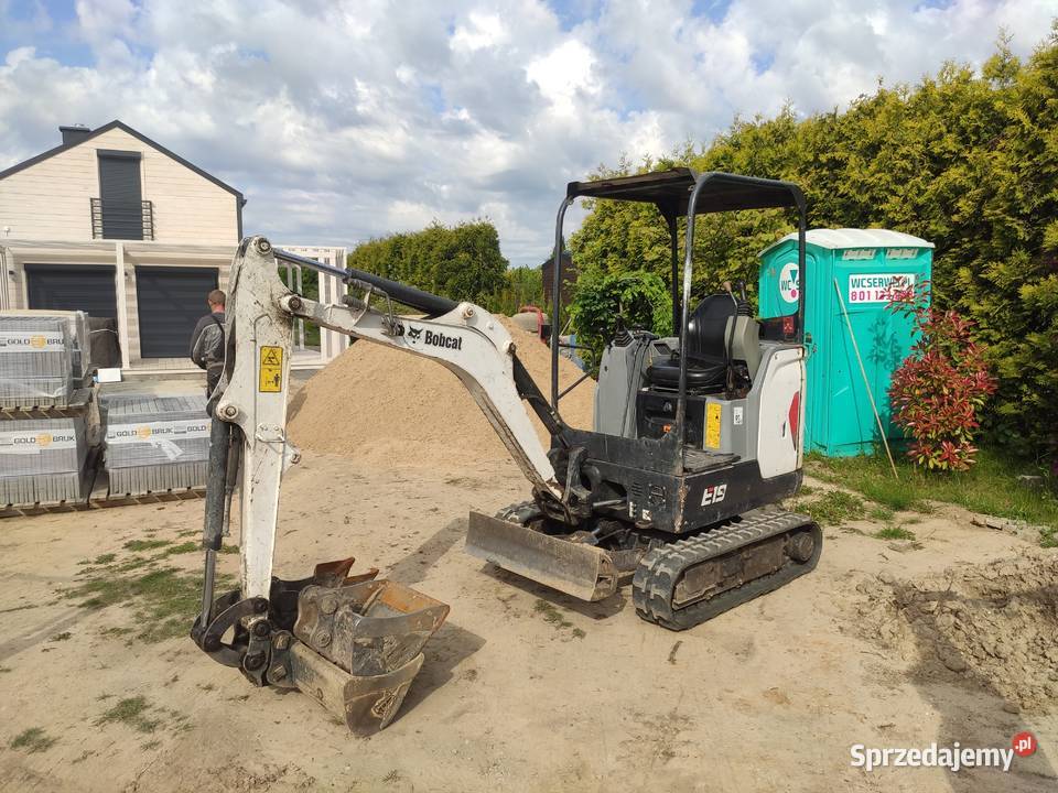 KONIN WYNAJEM MINIKOPARKA RĘBAK WOZIDŁO WALEC NA Pozostałe usługi