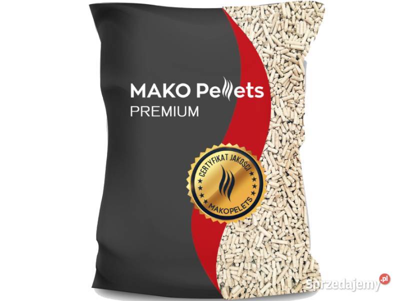 Pellet Mako Premium 6mm worek 15 ilość Żnin